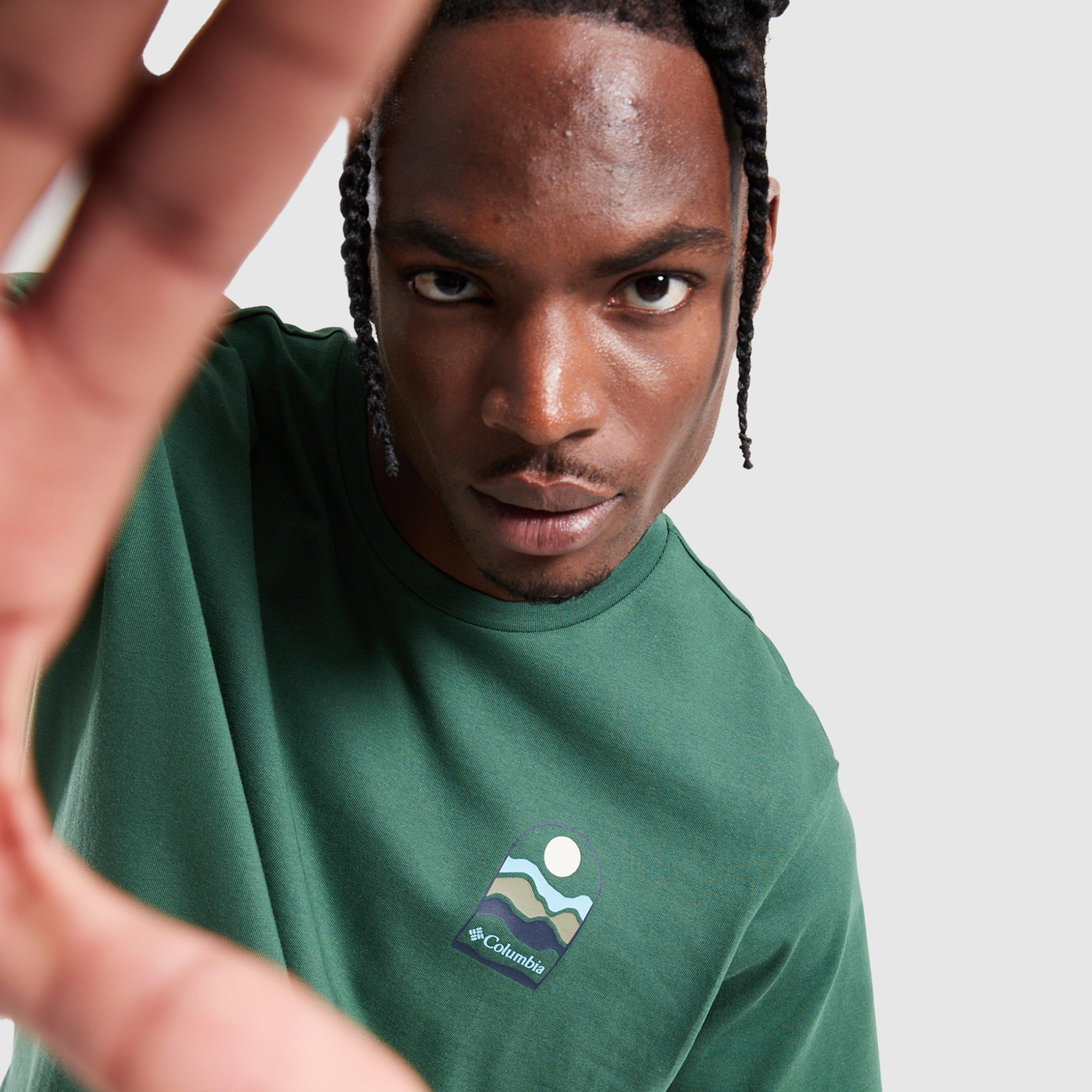 Férfi póló COLUMBIA PÓLÓ EXPLORERS CANYON BACK SS TEE