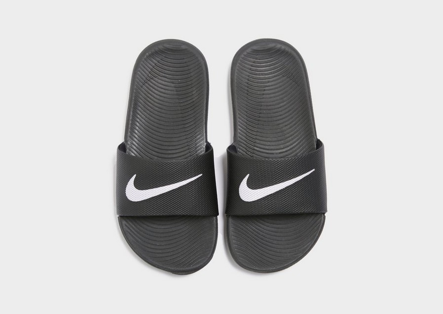 Detské pantofle a žabky NIKE KAWA SLIDES  819352-001 Černá