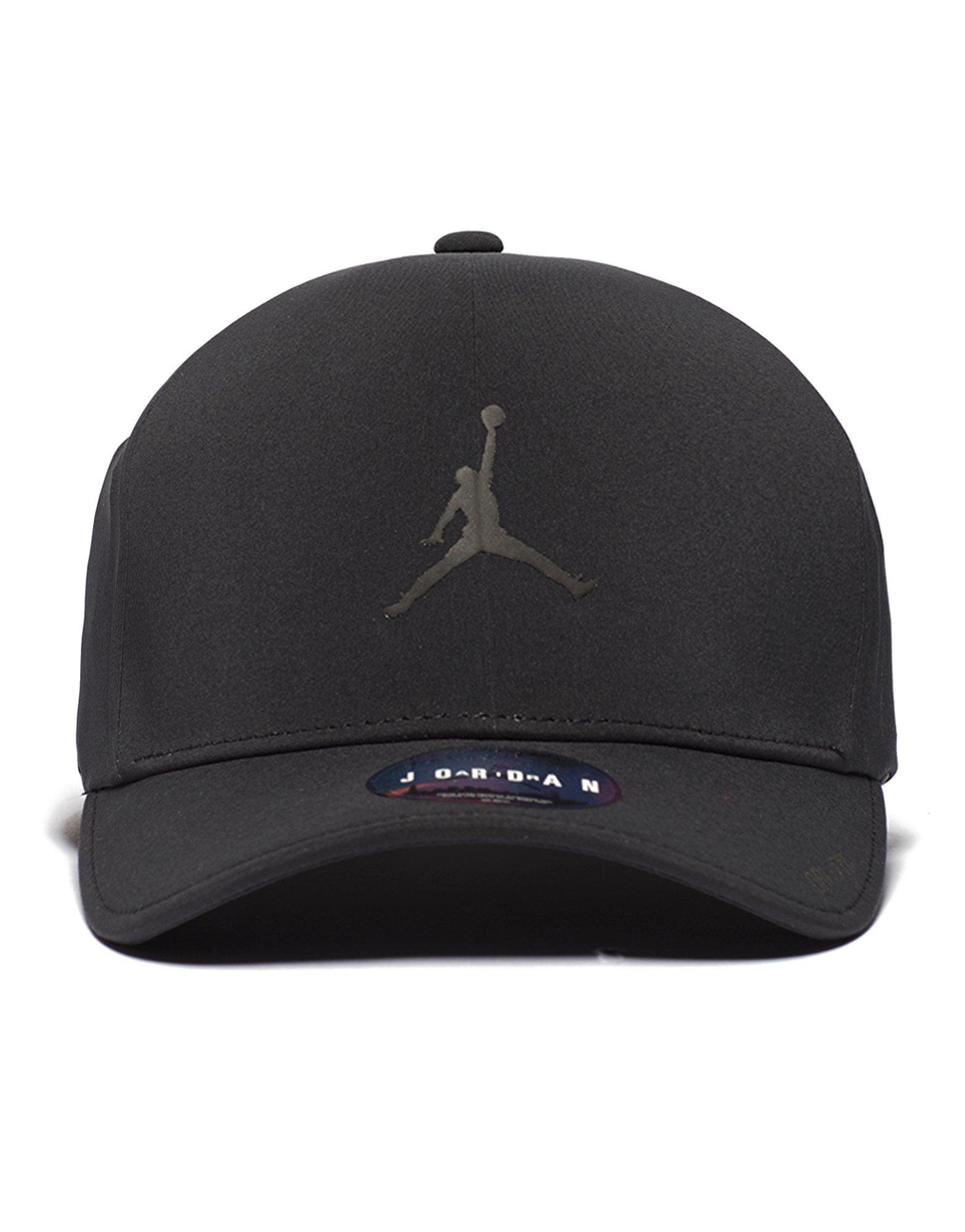 all black jordan cap