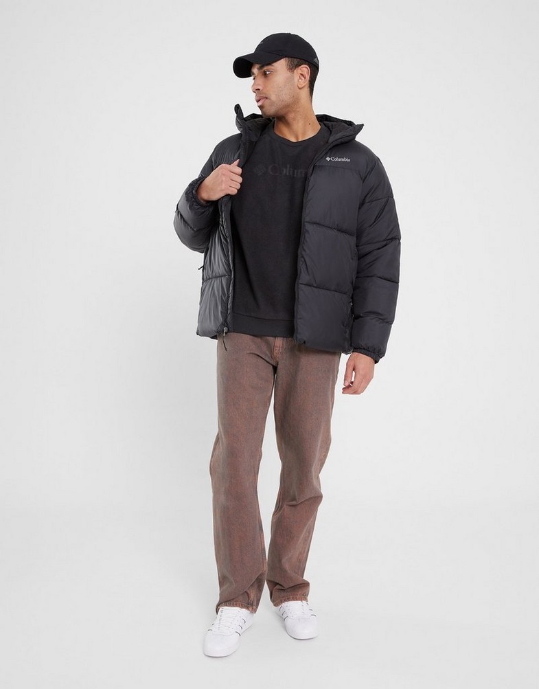 Bluză pentru bărbați COLUMBIA BLUZĂ STEENS MOUNTAIN™ CREW 2.0 2054261-010 Negru
