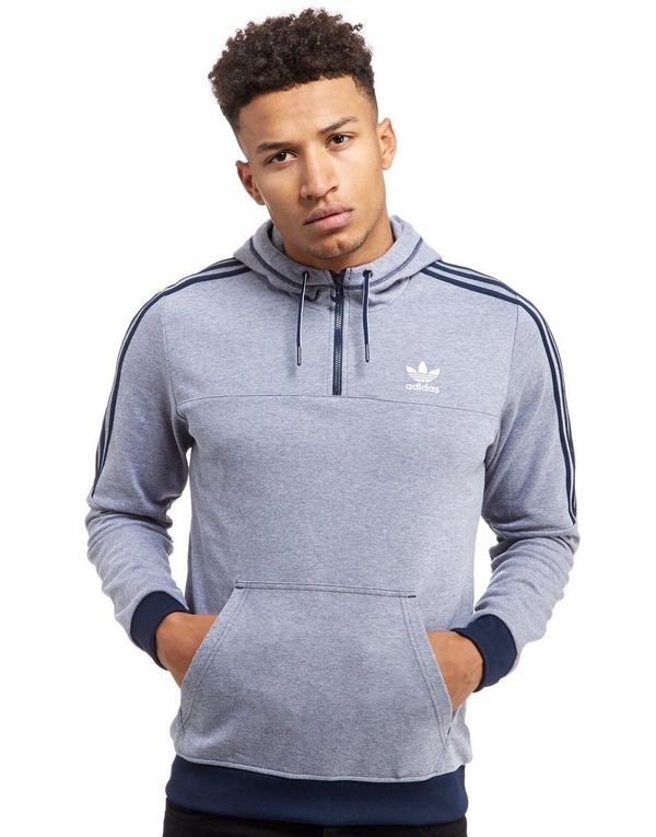 adidas originals trefoil half zip hoodie adidas originals trefoil half zip hoodie