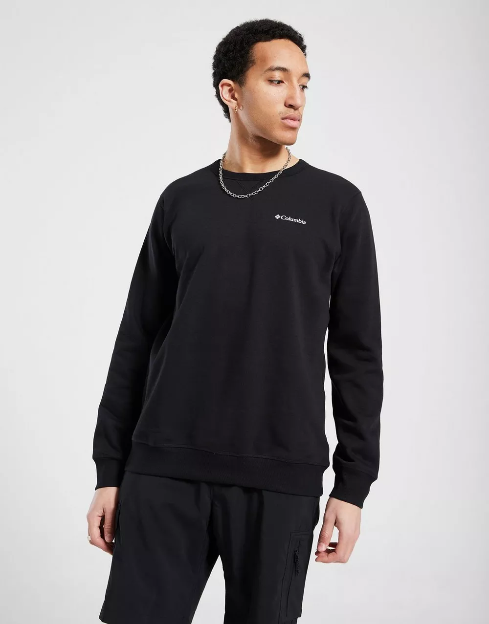 COLUMBIA КОФТА B SPRINGS CREW BLK, фото 1 з 5