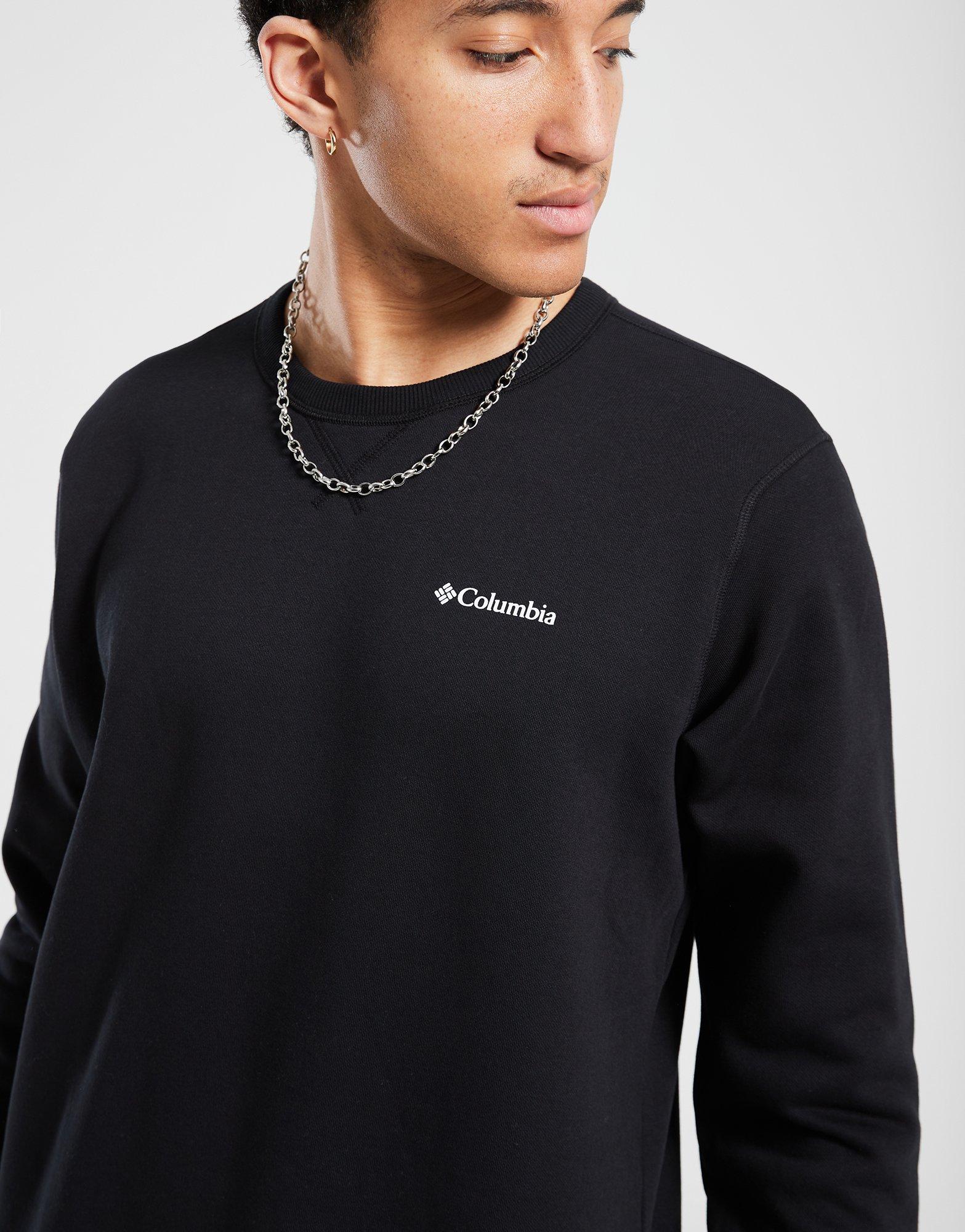 Férfi pulóverek COLUMBIA PULÓVER B SPRINGS CREW BLK 2058351009 Fekete