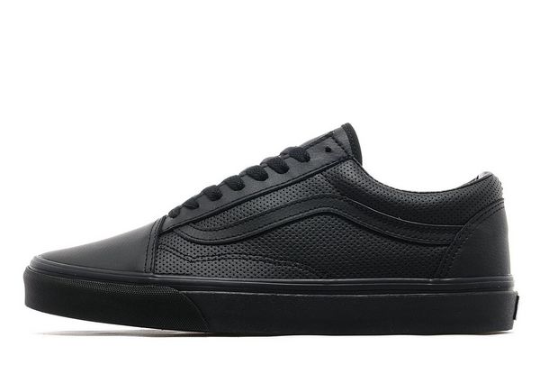 vans old skool leather black vans old skool leather black