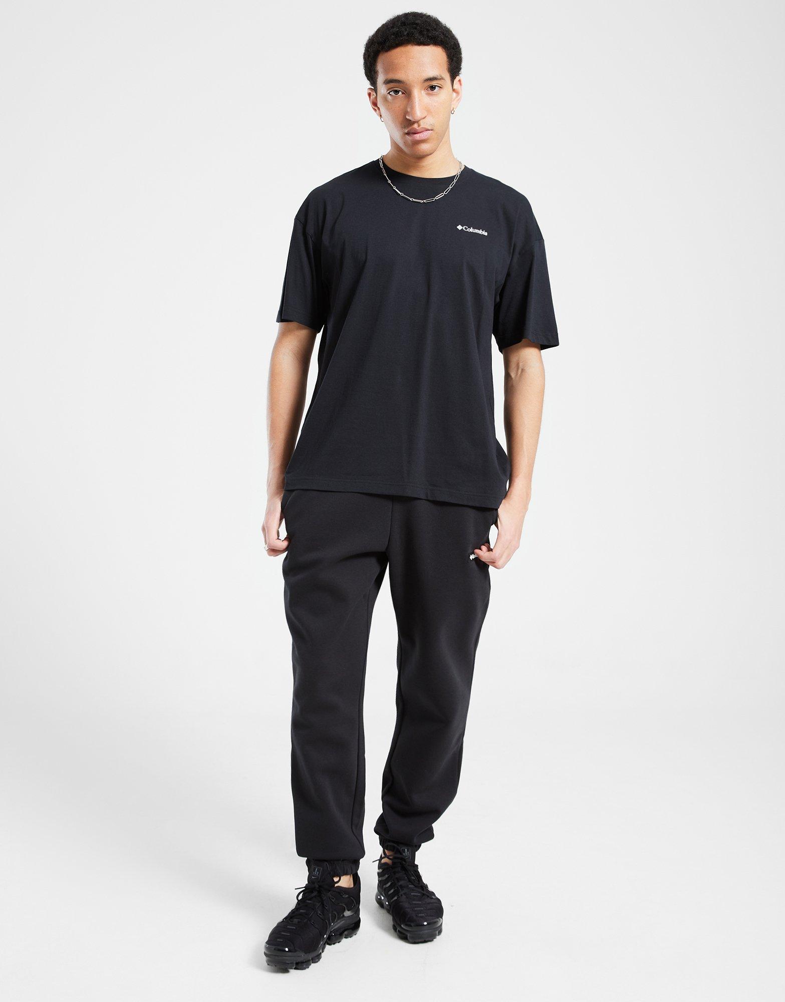 Koszulka, t-shirt męski COLUMBIA T-SHIRT BLACK BUTTE™ GRAPHIC TEE 2071701014 Czarny