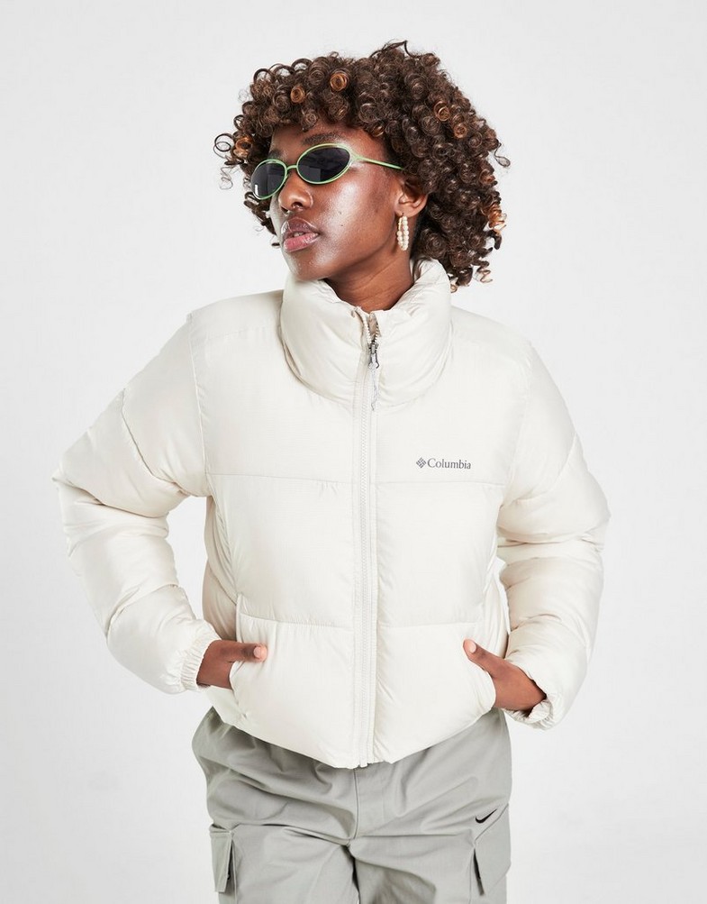COLUMBIA KURTKA ZIMOWA PUFFECT II CROPPED JACKET 2088501-278 Beżowy