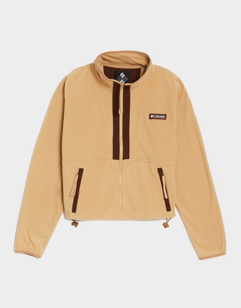 Bluza damska COLUMBIA POLAR BACKBOWL II FULL ZIP FLEECE 2092163262 Beżowy