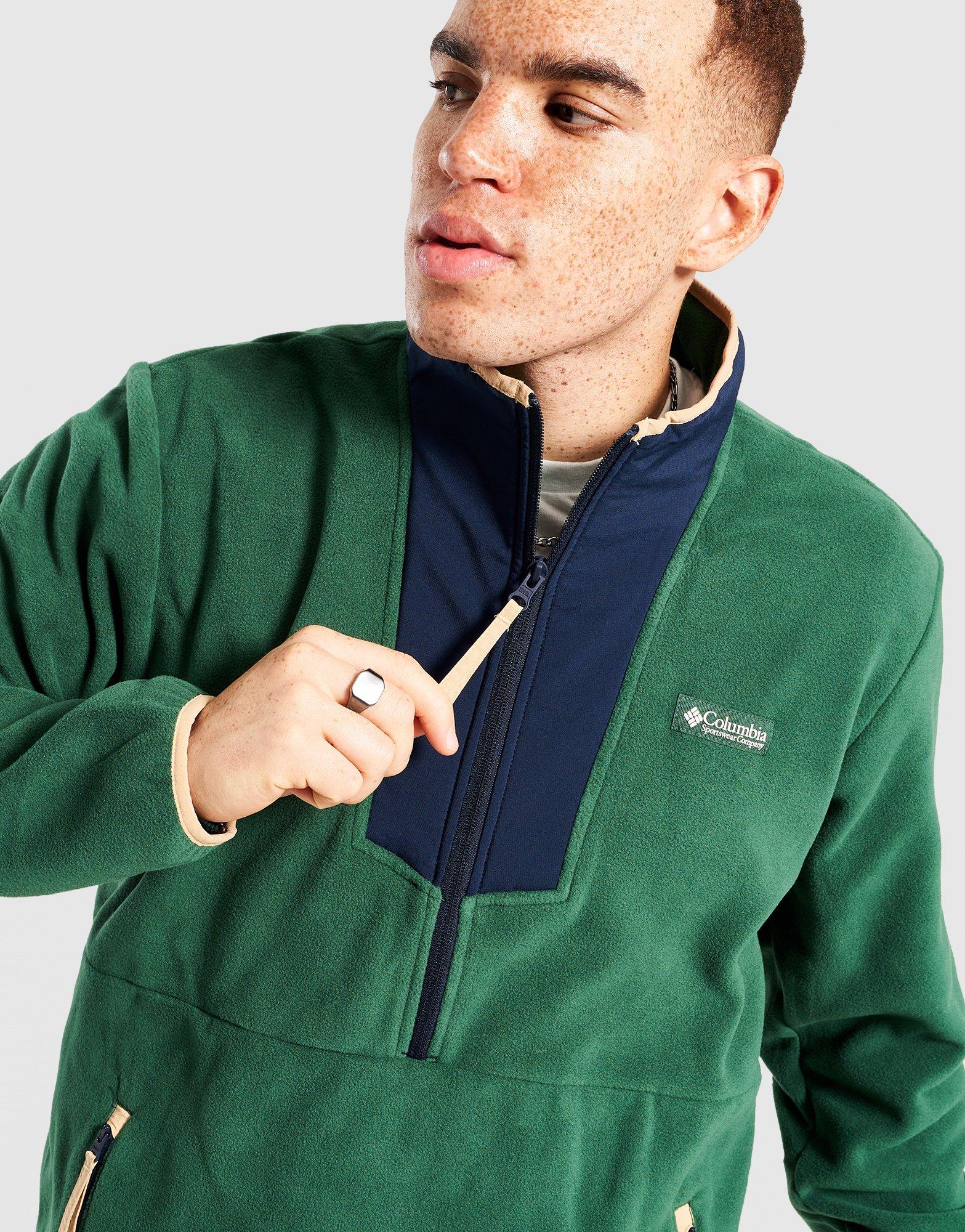 Férfi pulóverek COLUMBIA PULÓVER CIPZÁRAS SEQUOIA GROVE HZ 2095901-375 Zöld