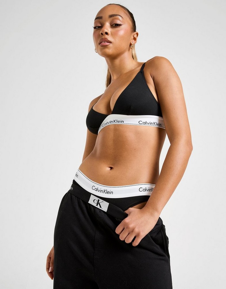 Costum de baie pentru femei CALVIN KLEIN MODERN BIKINI BRIEFS 0000F3787E001 Alb