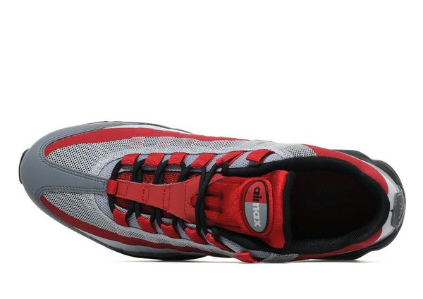 nike air max 95 ultra essential grey and red nike air max 95 ultra essential grey and red