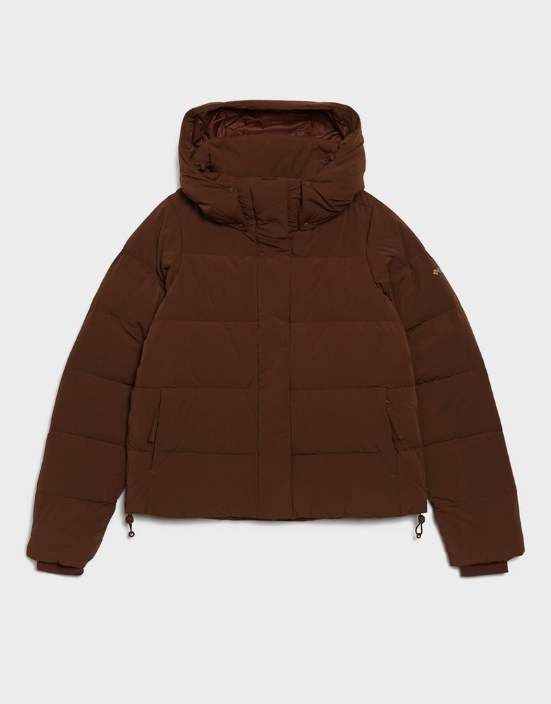COLUMBIA JACHETĂ DE IARNĂ AMAZE PUFF HOODED JACKET 2133714256 Maro