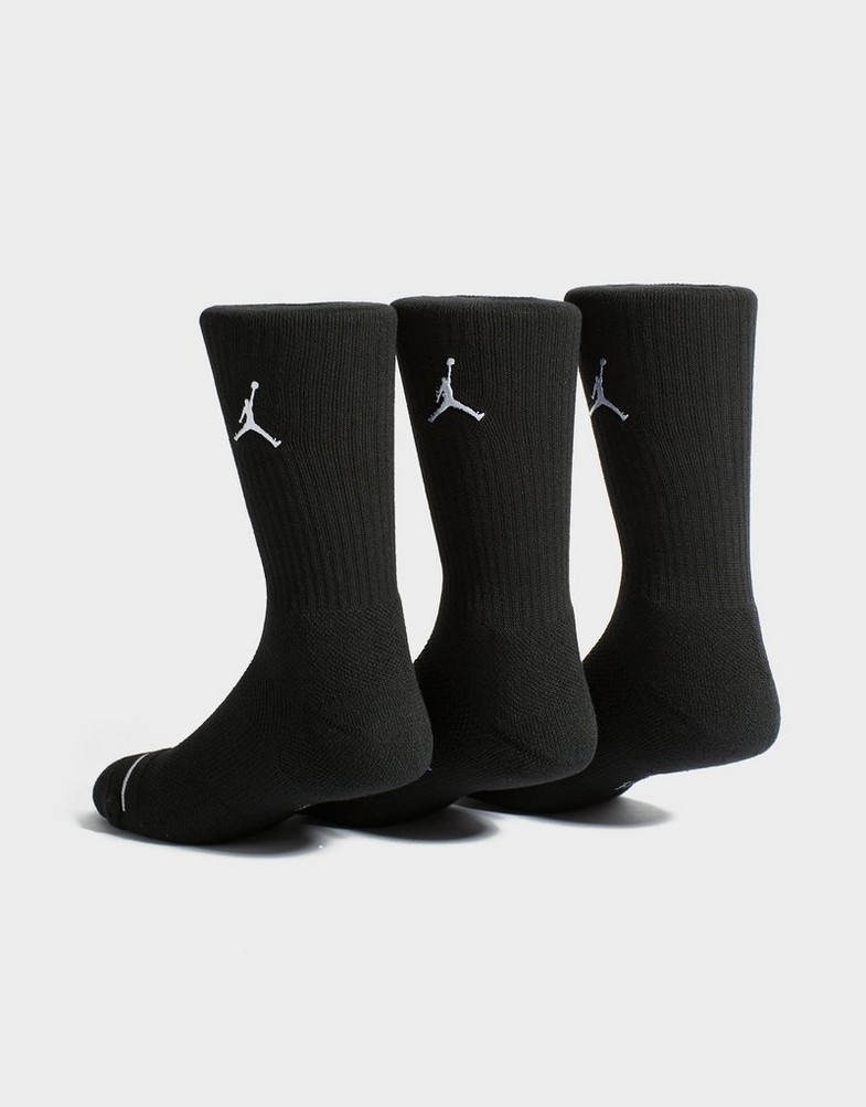 Skarpetki damskie JORDAN SKARPETY 3 PACK CREW SOCKS CREW SOCKS (3 PACK) SX5545-013 Czarny