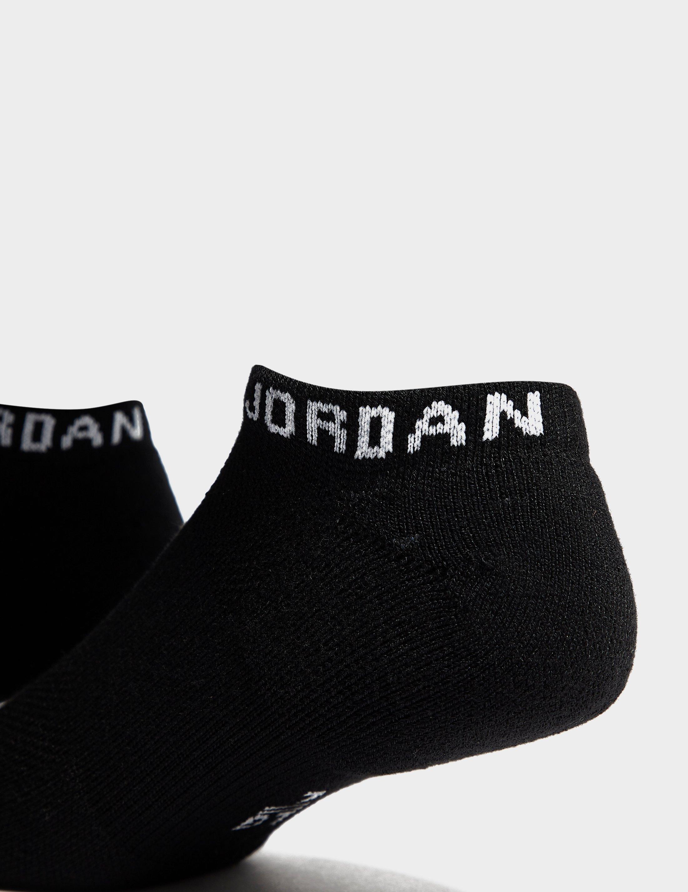 Дамски чорапи JORDAN 3 PACK DRI-FIT NO-SHOW SOCKS  SX5546010 Черен