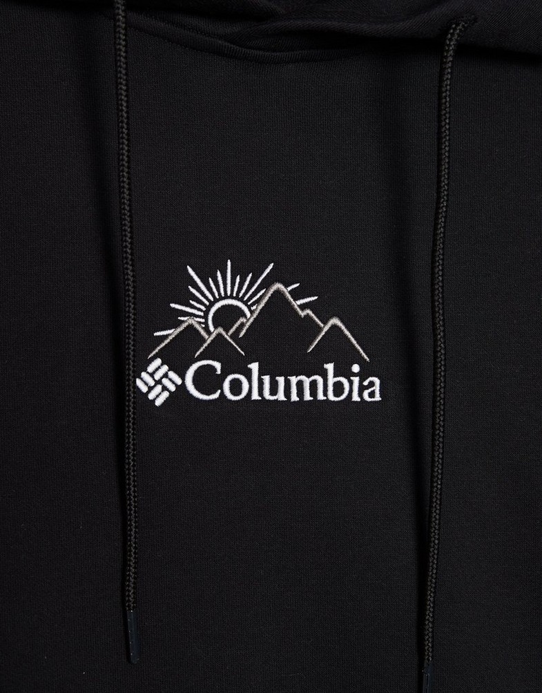 Férfi pulóverek COLUMBIA PULÓVER KAPUCNIS MERIDIAN CREEK FRONT HD 2161721-010 Fekete