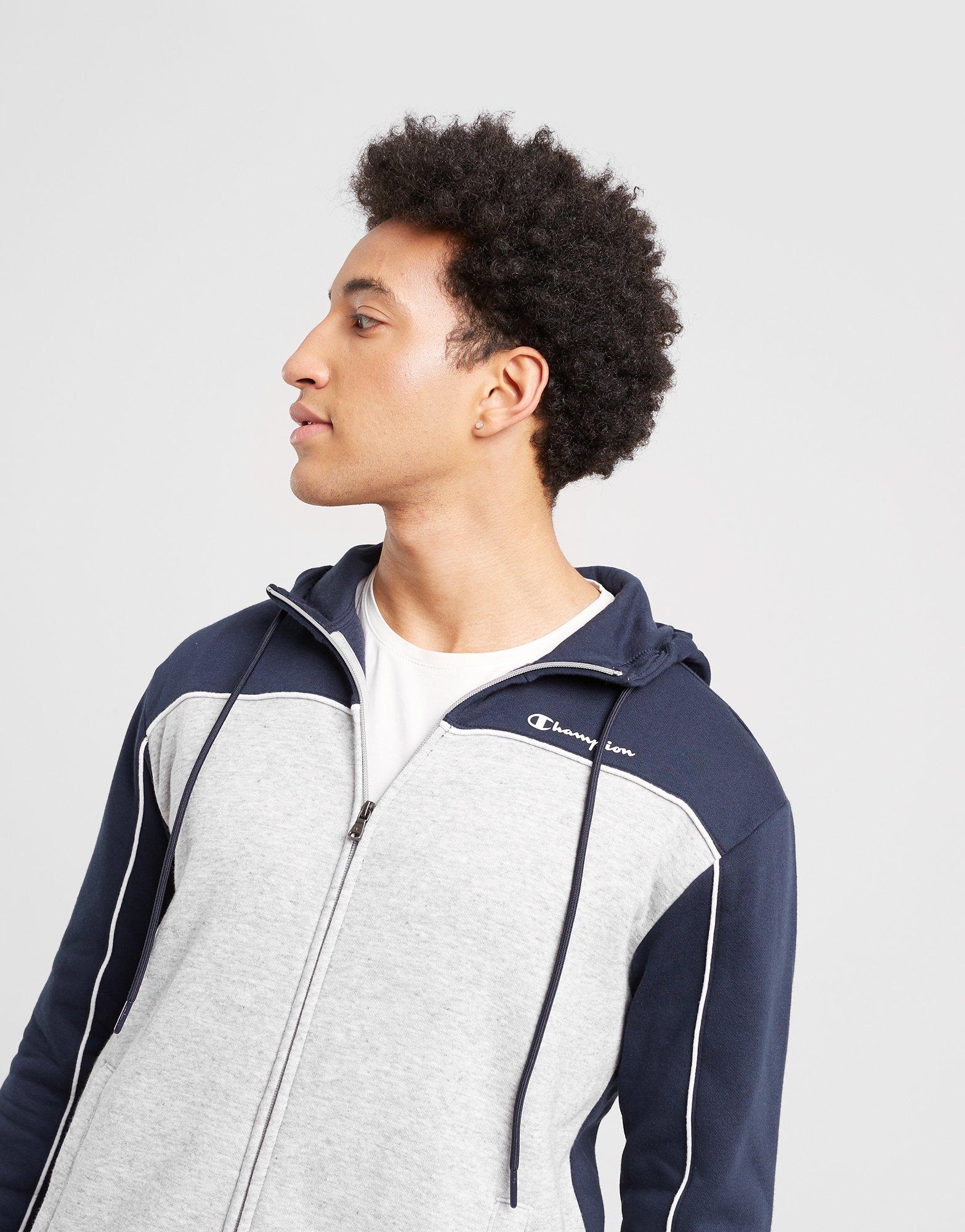 Мъжка блуза CHAMPION СУИТЧЪР СЪС ЗАКОПЧАВАНЕ   С КАЧУЛКА FULL ZIP 217851BS501 Черен