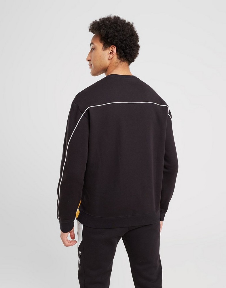Bluza męska CHAMPION BLUZA CREWNECK SWEATSHIRT 217852KK001 Musztardowy