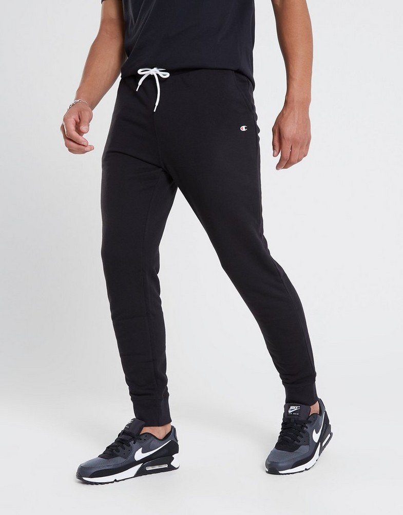 CHAMPION SPODNIE RIB CUFF PANTS 218061KK001 Czarny