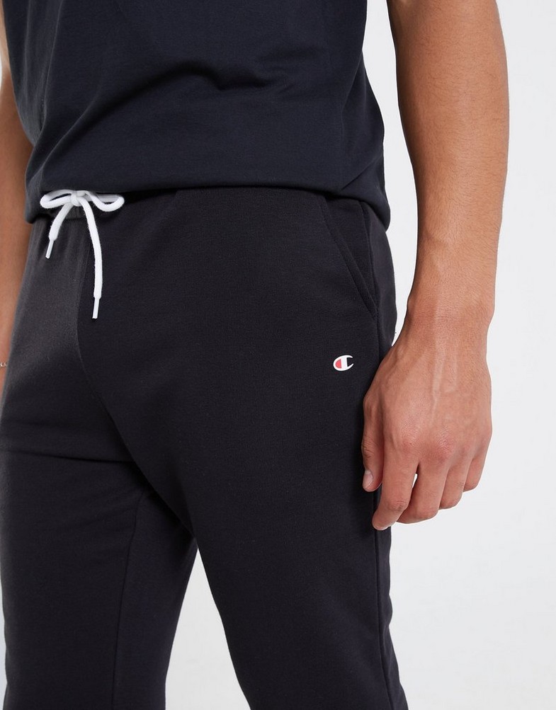CHAMPION SPODNIE RIB CUFF PANTS 218061KK001 Czarny