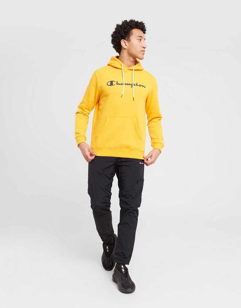 Bluza męska CHAMPION BLUZA Z KAPTUREM HOODED SWEATSHIRT 218282YS113 Złoty
