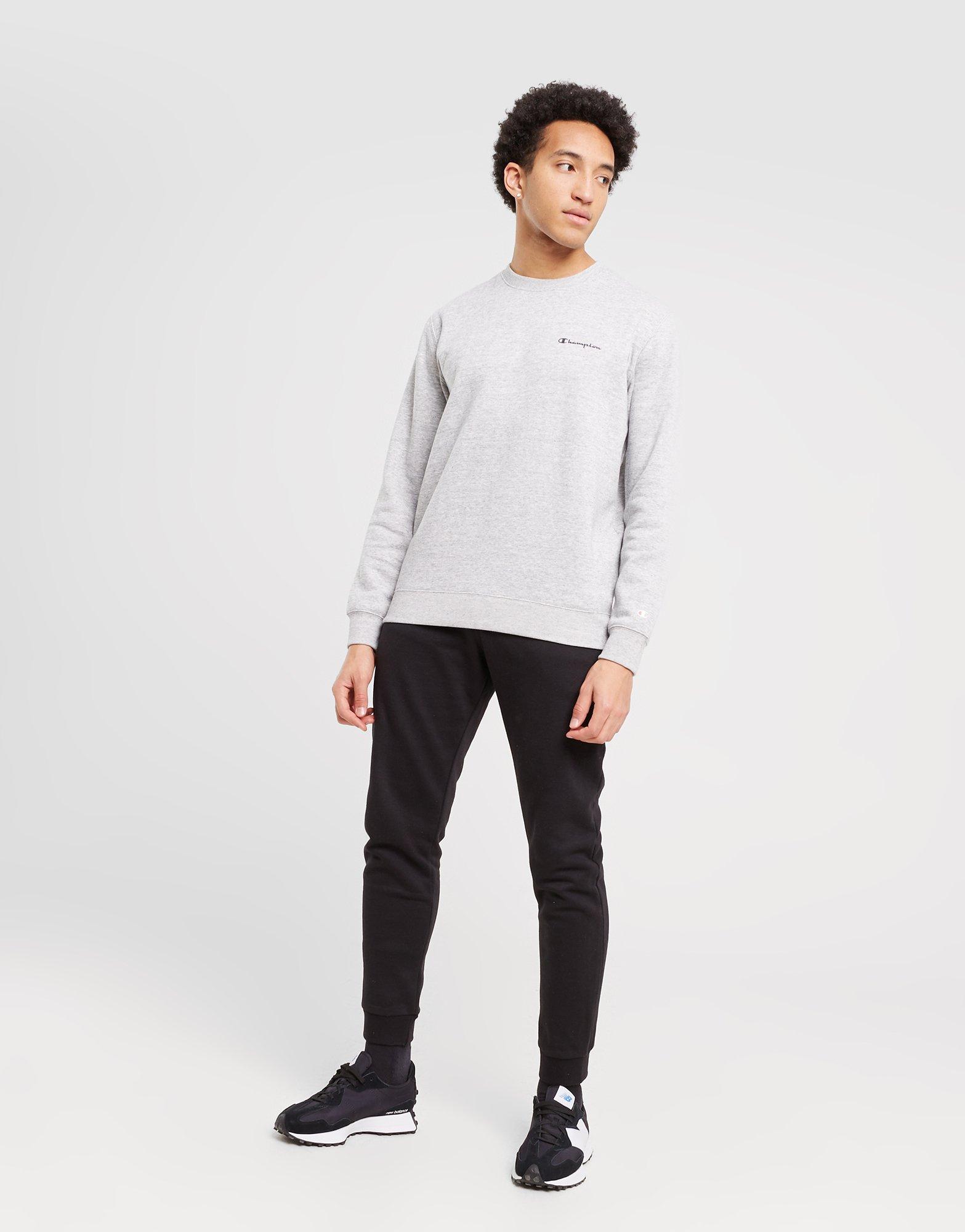 Pánska mikina CHAMPION MIKINA CREWNECK SWEATSHIRT 218288EM021 Sivá