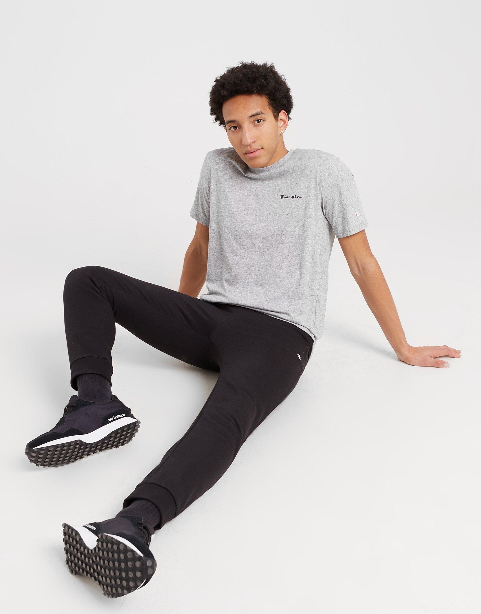 Мъжка тениска CHAMPION ТЕНИСКА CREWNECK ТЕНИСКА 218292EM021 Сив