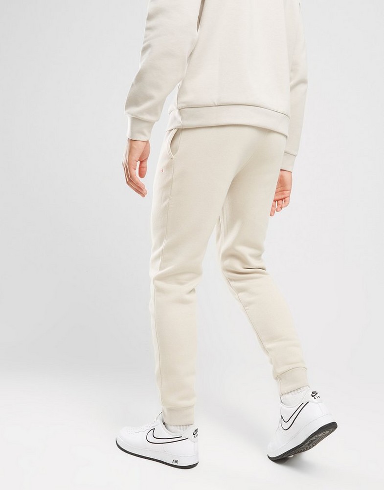 CHAMPION SPODNIE RIB CUFF PANTS 218341ES057 Beżowy