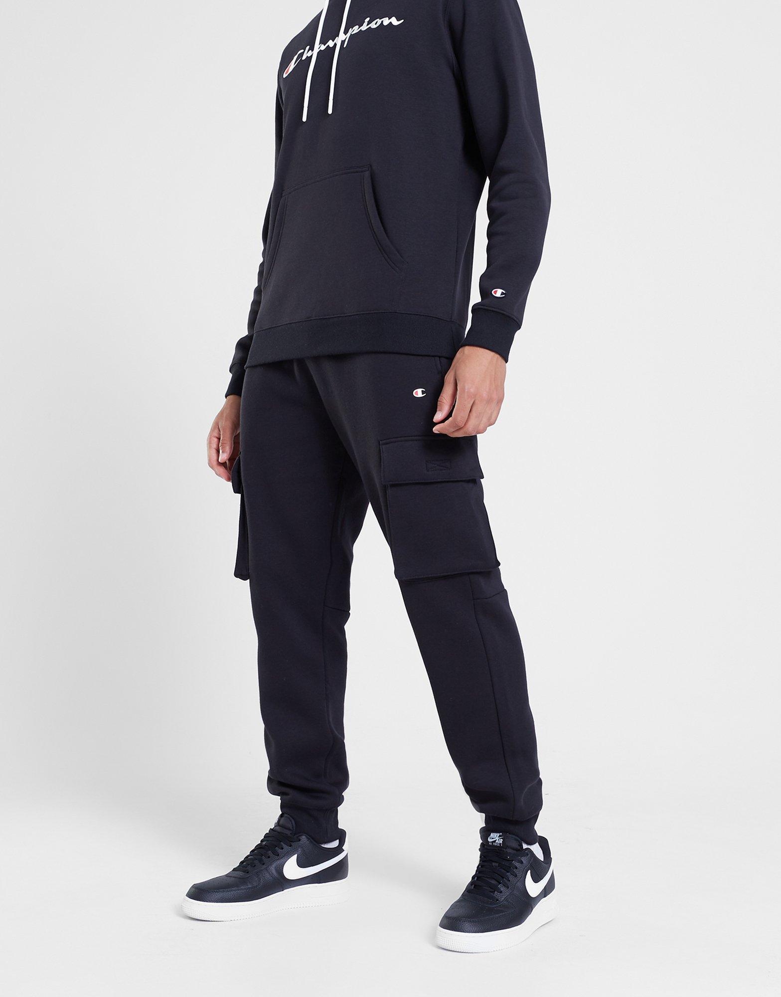 Мъжки панталони CHAMPION ПАНТАЛОНИ RIB CUFF CARGO PANT 218345KK001 Черен