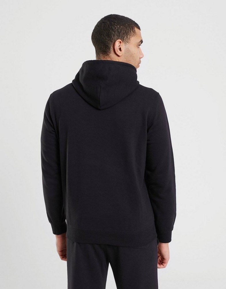 Férfi pulóverek CHAMPION PULÓVER KAPUCNIS HOODED SWEATSHIRT 218528KK001 Fekete