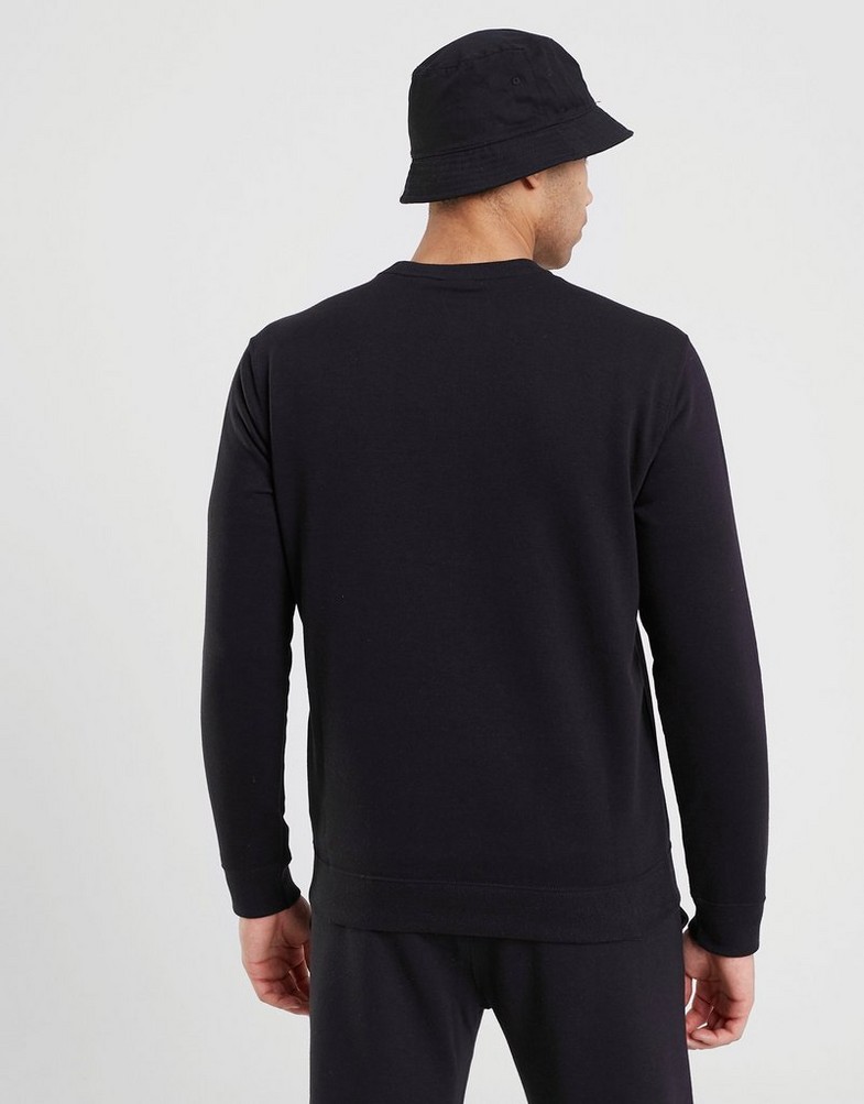Bluza męska CHAMPION BLUZA CREWNECK SWEATSHIRT 218536KK001 Czarny
