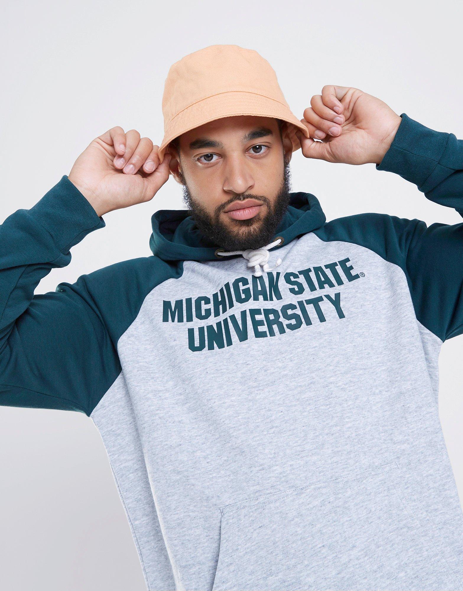 Мъжка блуза CHAMPION СУИТЧЪР С КАЧУЛКА HOODED SWEATSHIRT 218568EM021 Сив