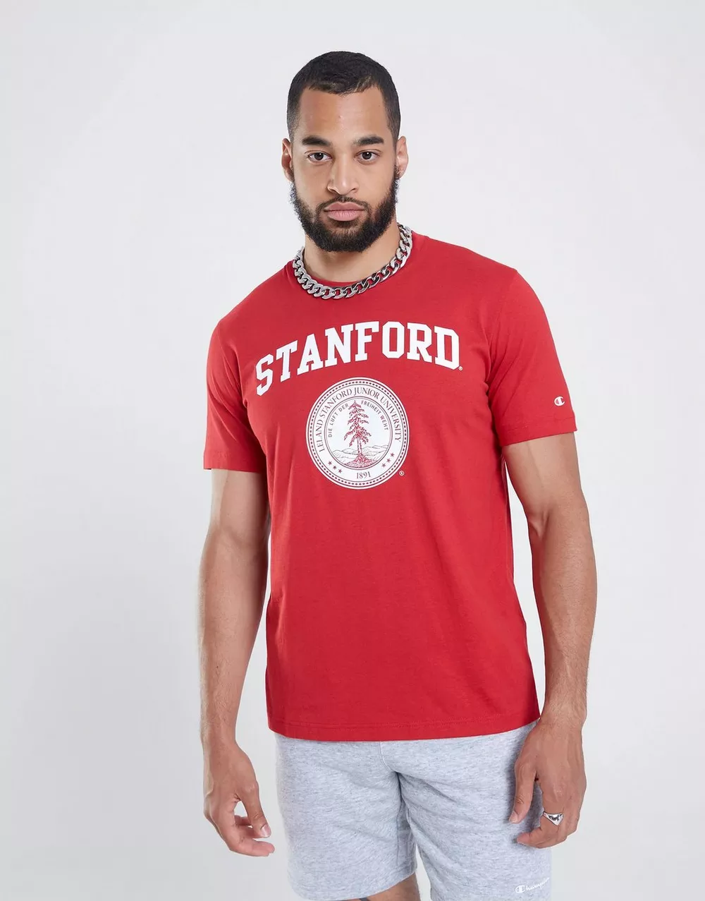 CHAMPION ФУТБОЛКА CREWNECK ФУТБОЛКА, фото 1 з 5