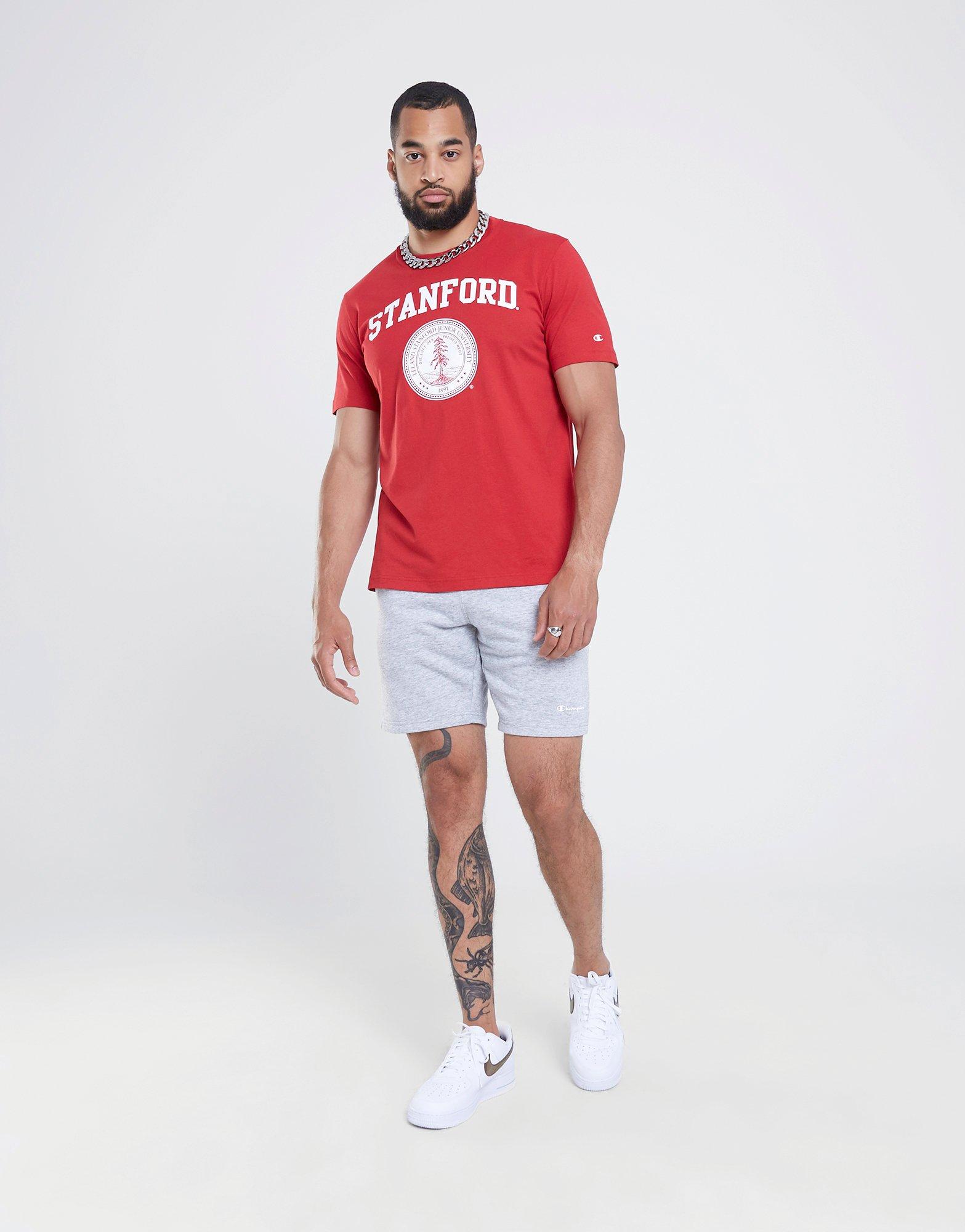 Tricou pentru bărbați CHAMPION TRICOU CREWNECK TRICOU 218572RS010 Roșu