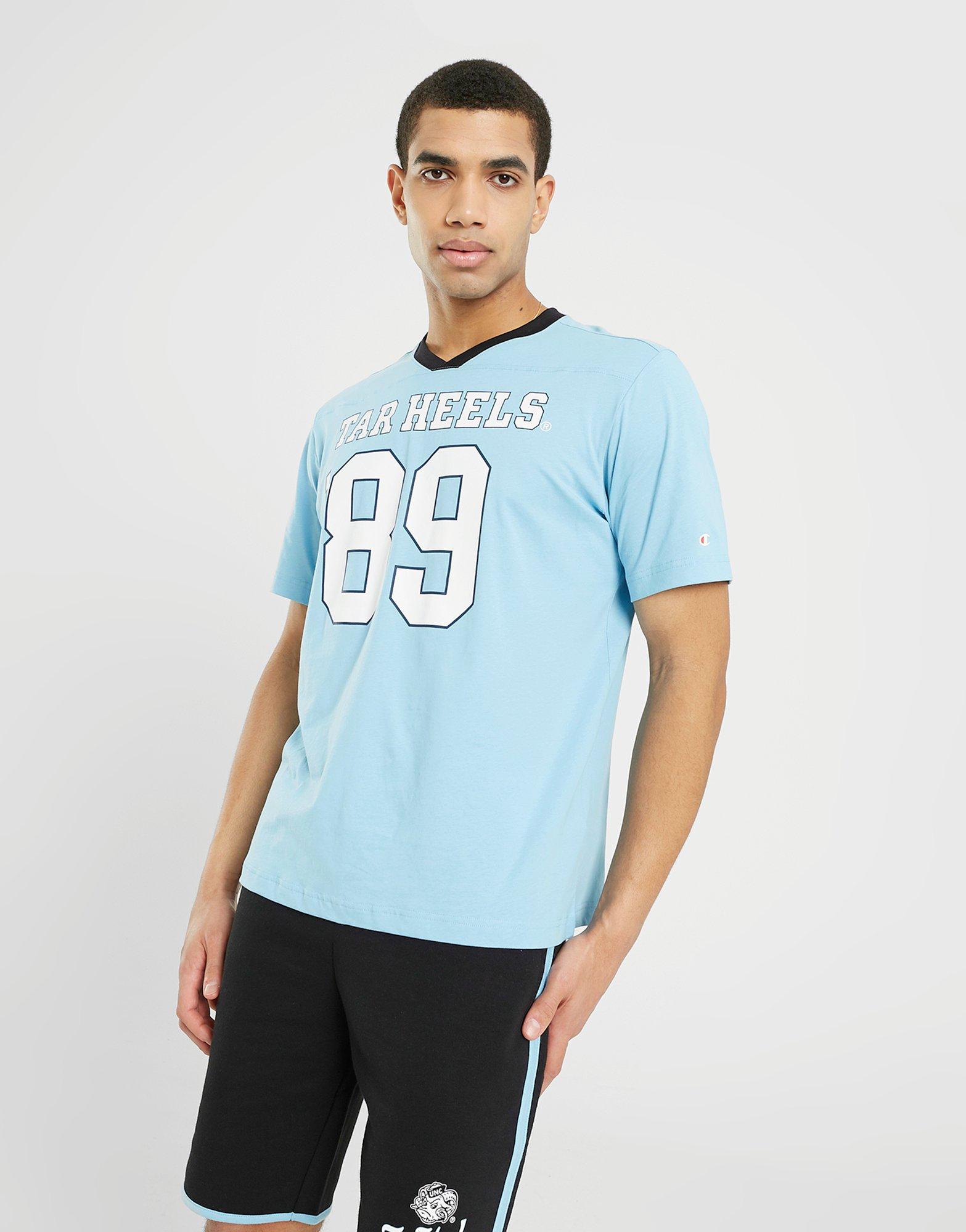 Tricou pentru bărbați CHAMPION TRICOU V-NECK TRICOU 218573BS114 Albastru