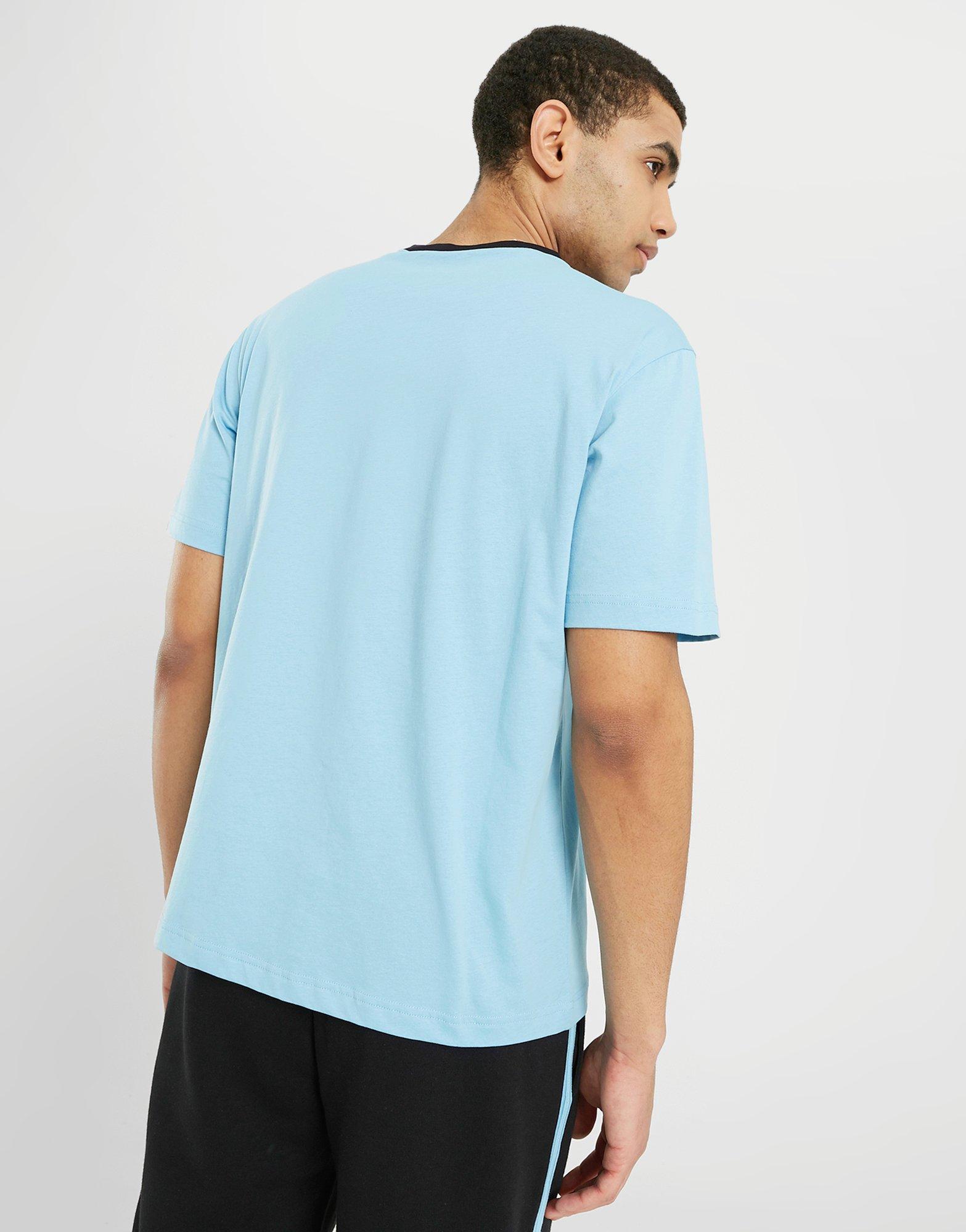 Tricou pentru bărbați CHAMPION TRICOU V-NECK TRICOU 218573BS114 Albastru