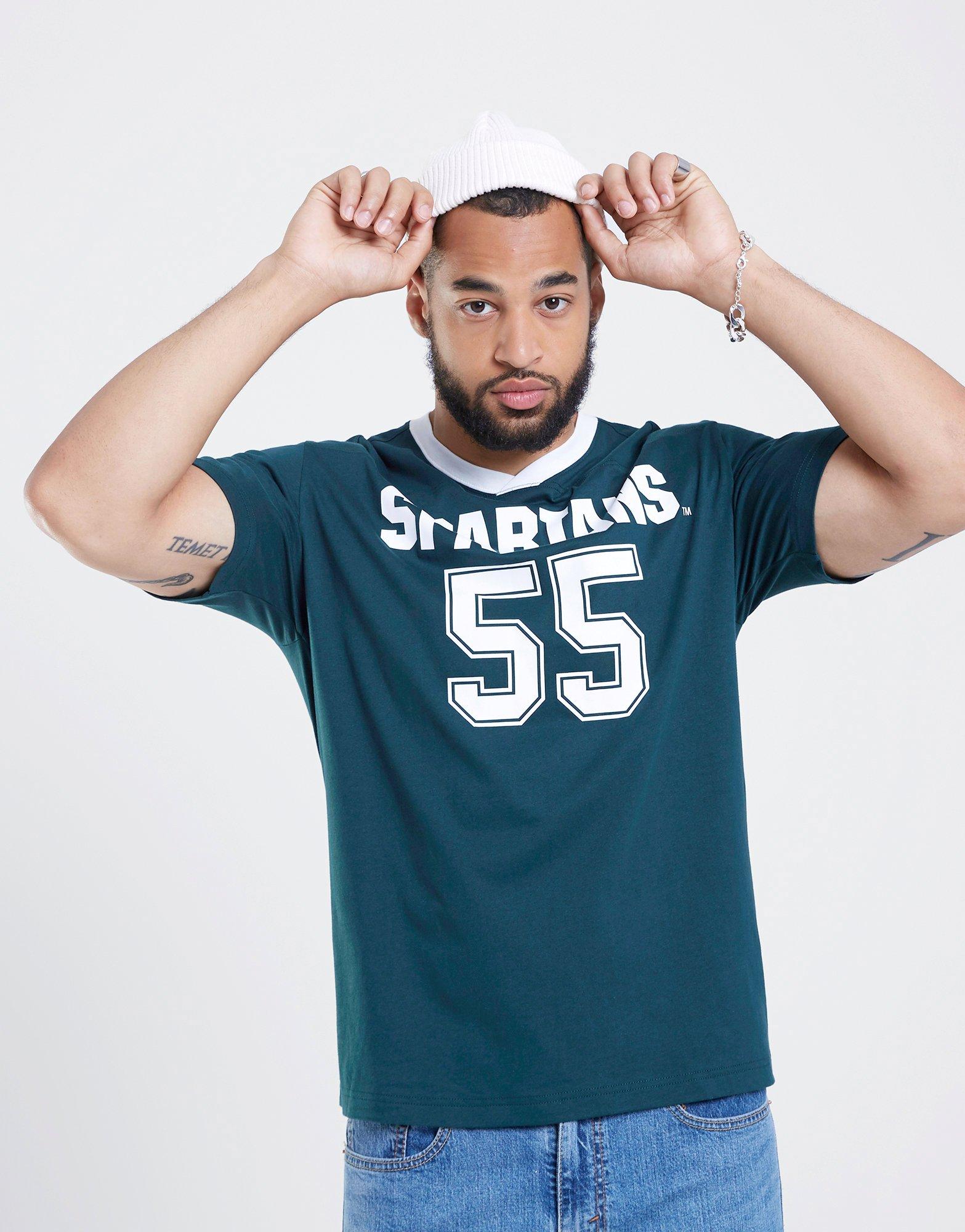 Pánske tričko CHAMPION TRIČKO V-NECK TRIČKO 218573GS528 Zelená