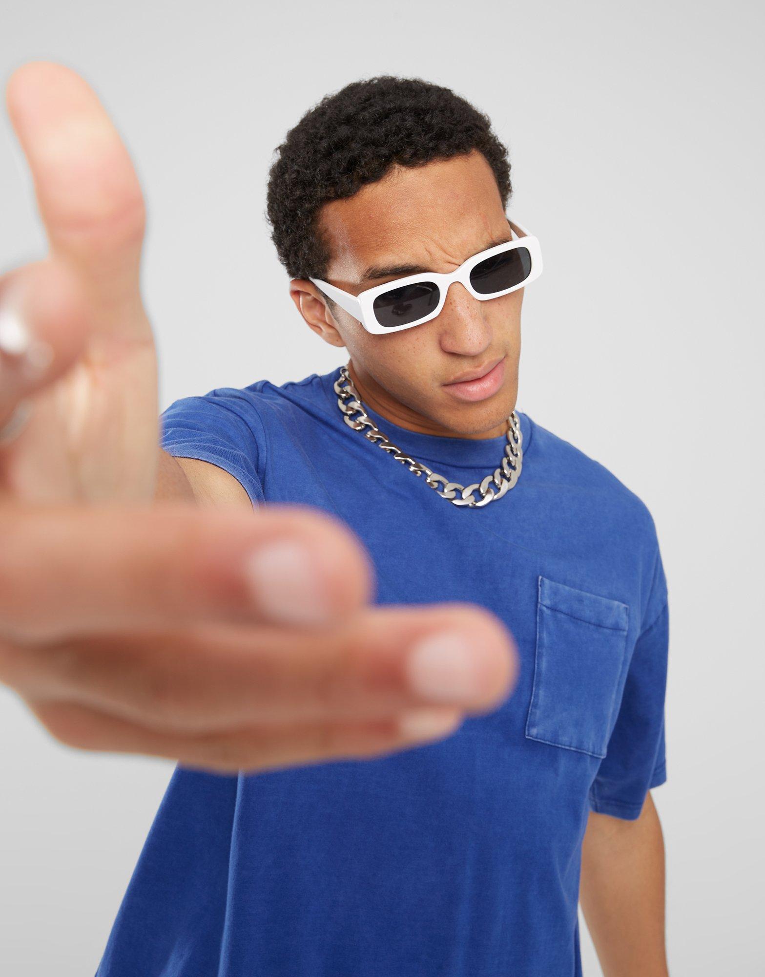 Férfi póló CHAMPION PÓLÓ CREWNECK PÓLÓ 218605BS559 Sötétkék