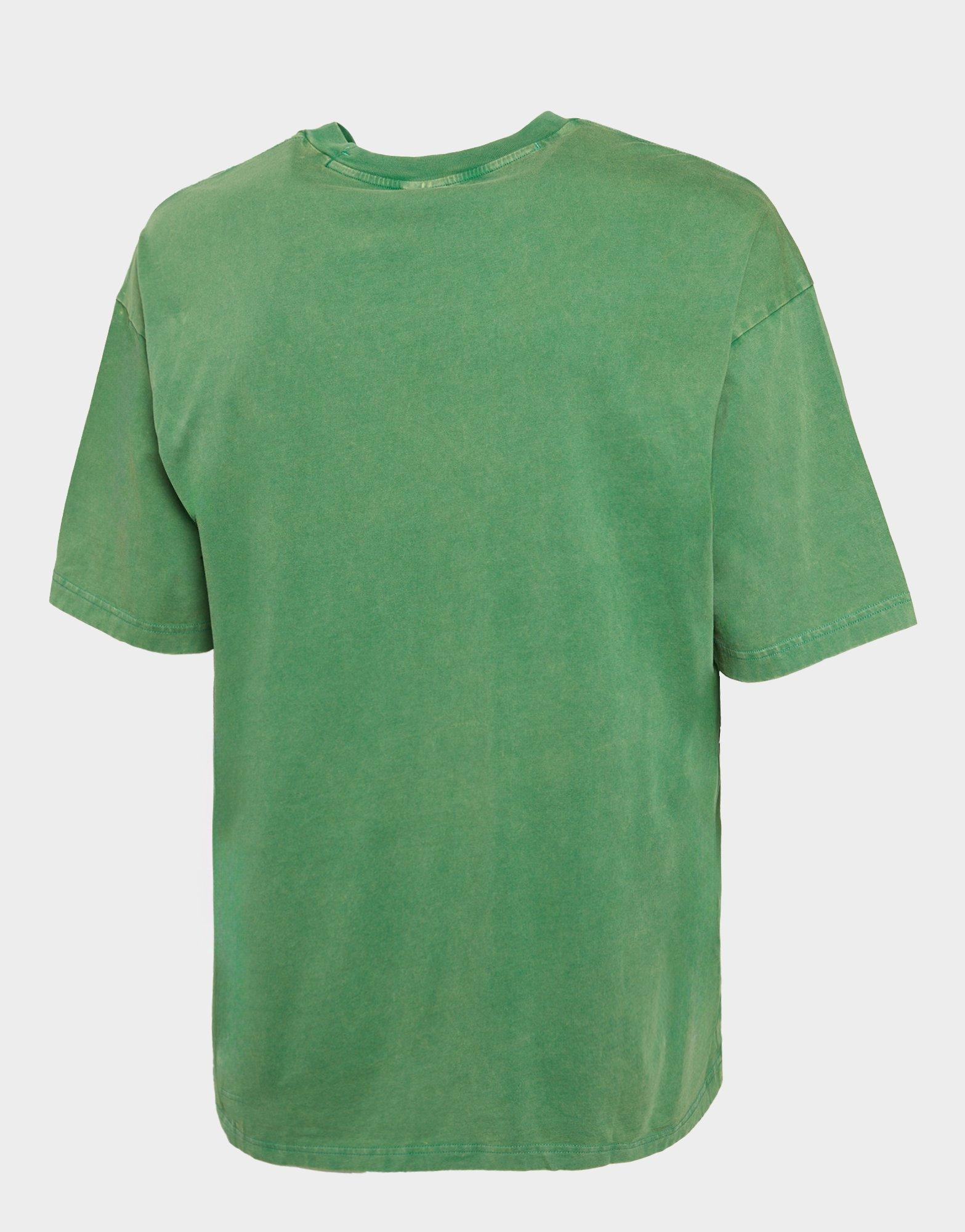 Tricou pentru bărbați CHAMPION TRICOU CREWNECK TRICOU 218605GS011 Verde