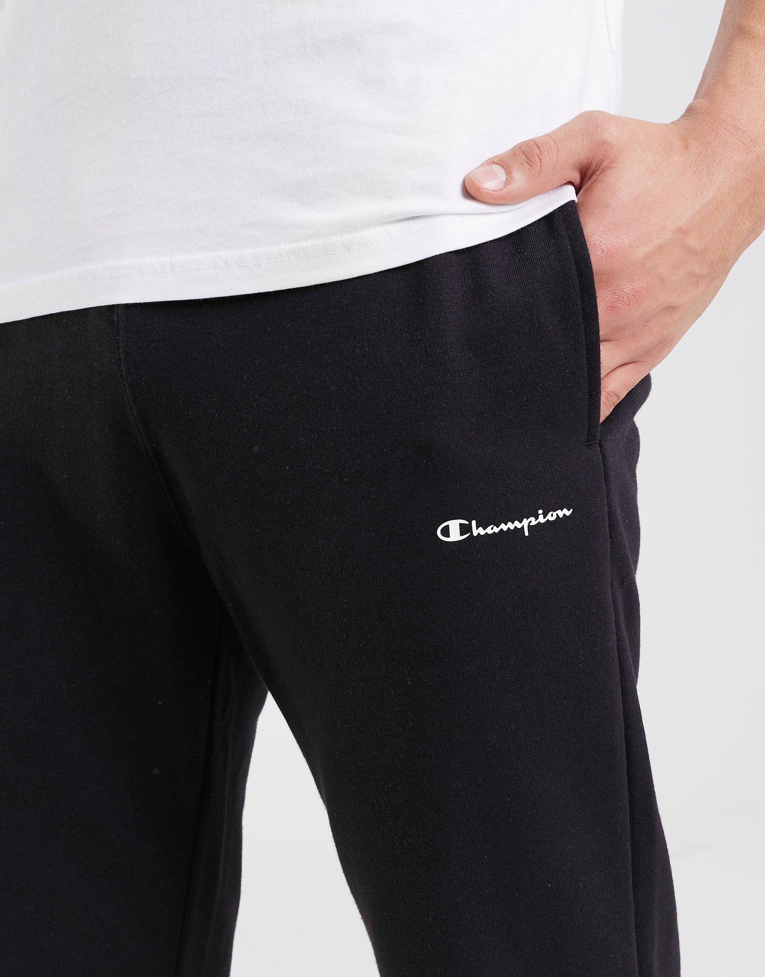 Pánské kalhoty CHAMPION KALHOTY  ELASTIC CUFF PANTS 218702KK001 Černá