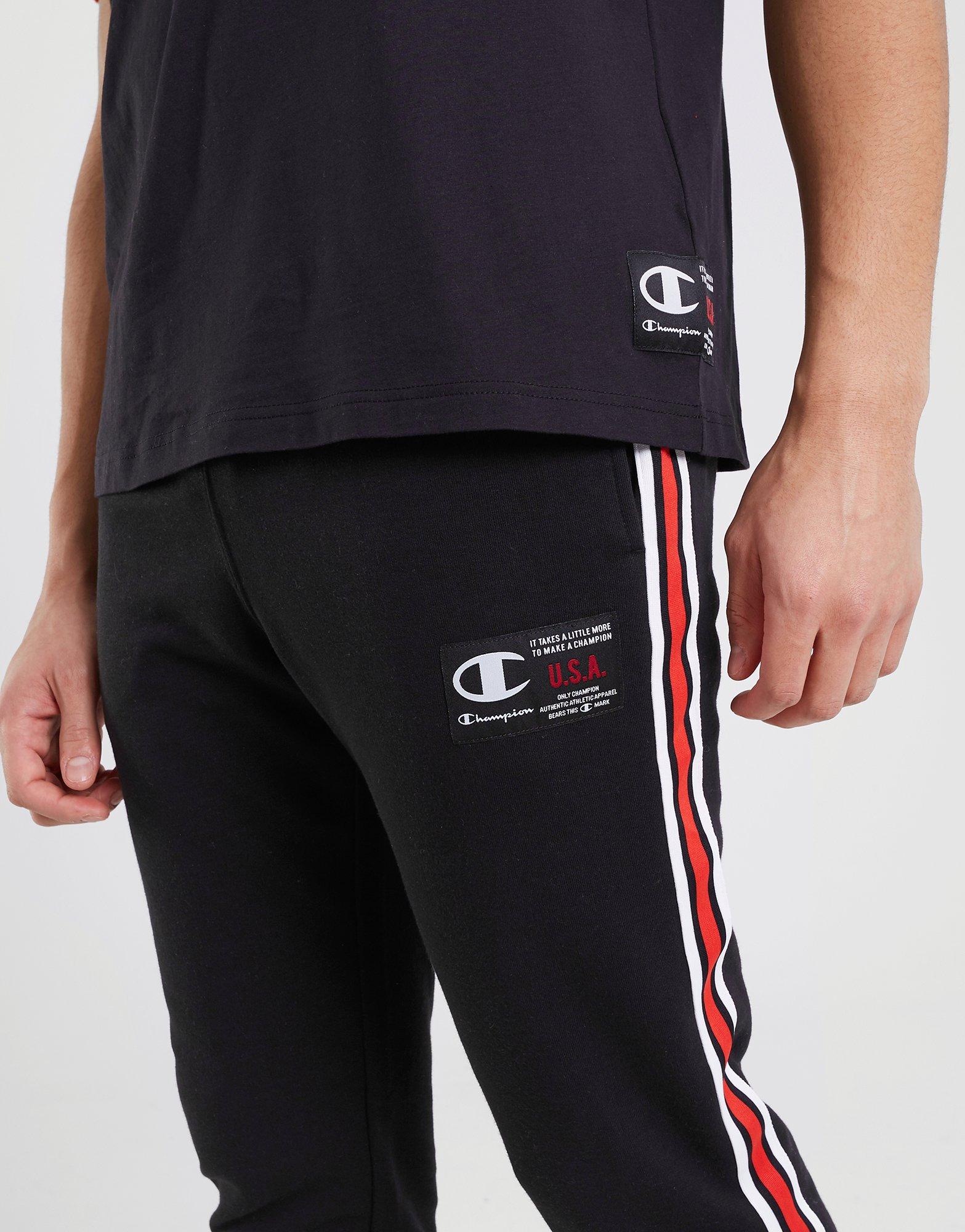 Мъжки панталони CHAMPION ПАНТАЛОНИ RIB CUFF PANTS 218767KK001 Черен