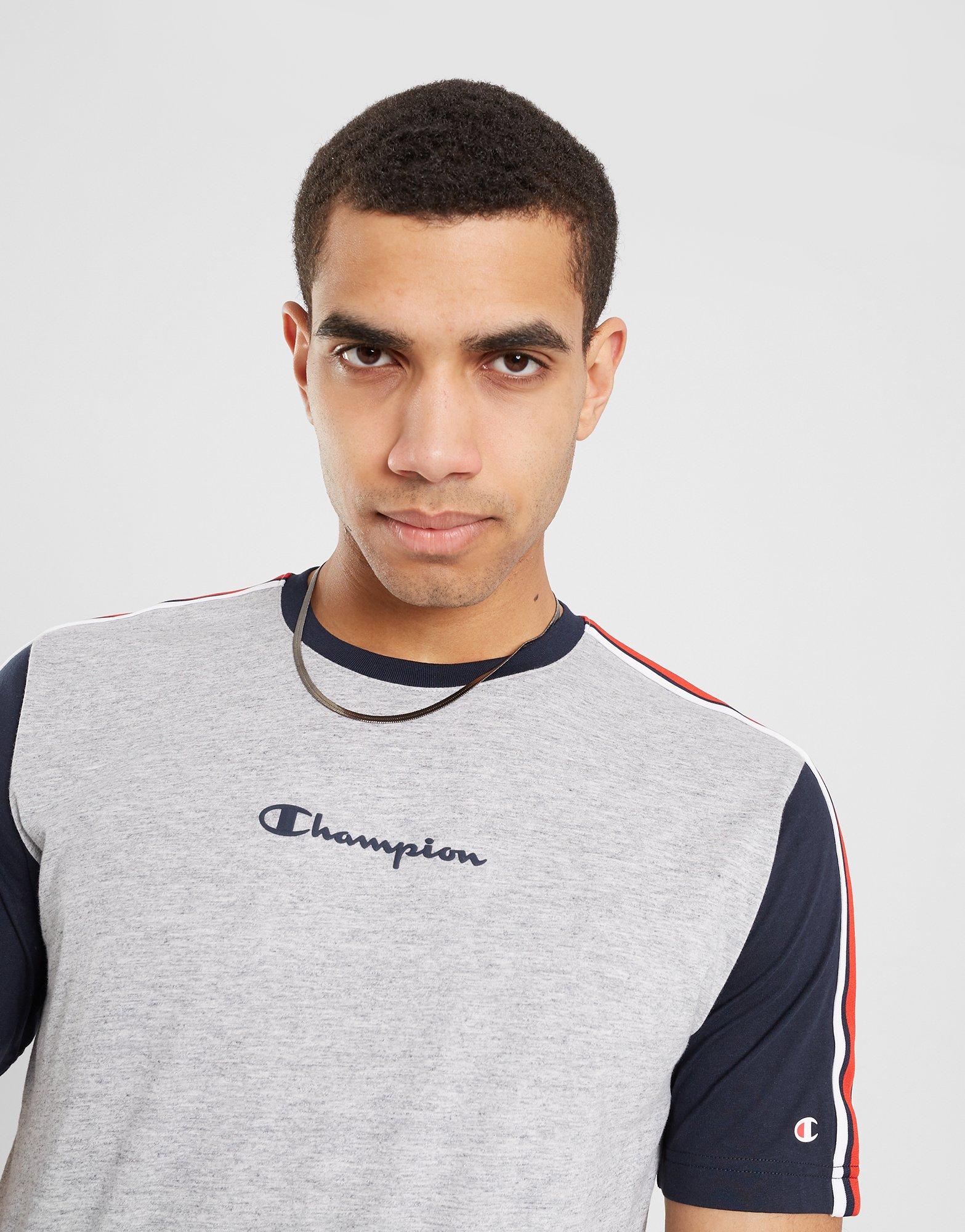 Мъжка тениска CHAMPION ТЕНИСКА CREWNECK ТЕНИСКА 218768EM021 Сив