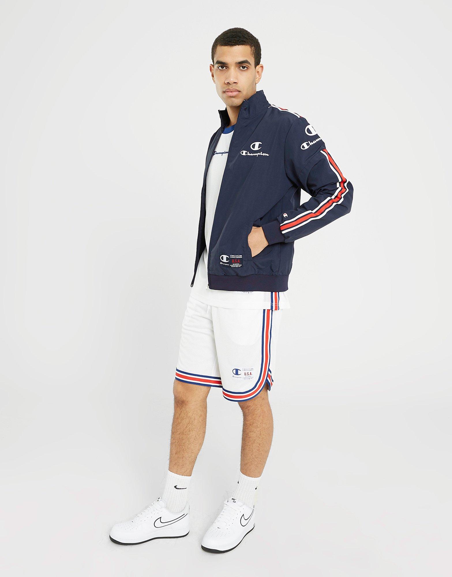 Мъжка блуза CHAMPION СУИТЧЪР СЪС ЗАКОПЧАВАНЕ   FULL ZIP SWEATSHIRT 218771BS501 Тъмносин