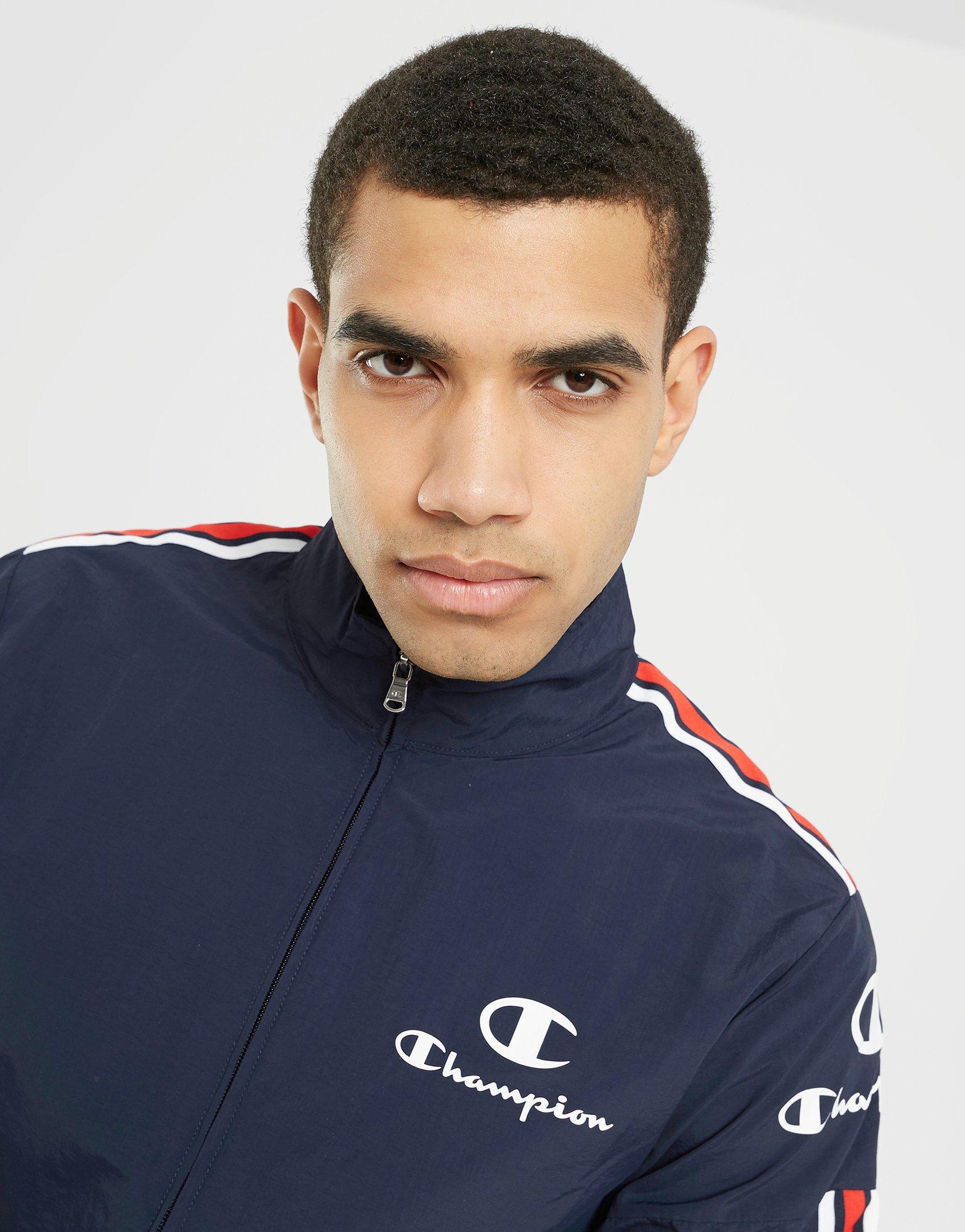 Мъжка блуза CHAMPION СУИТЧЪР СЪС ЗАКОПЧАВАНЕ   FULL ZIP SWEATSHIRT 218771BS501 Тъмносин