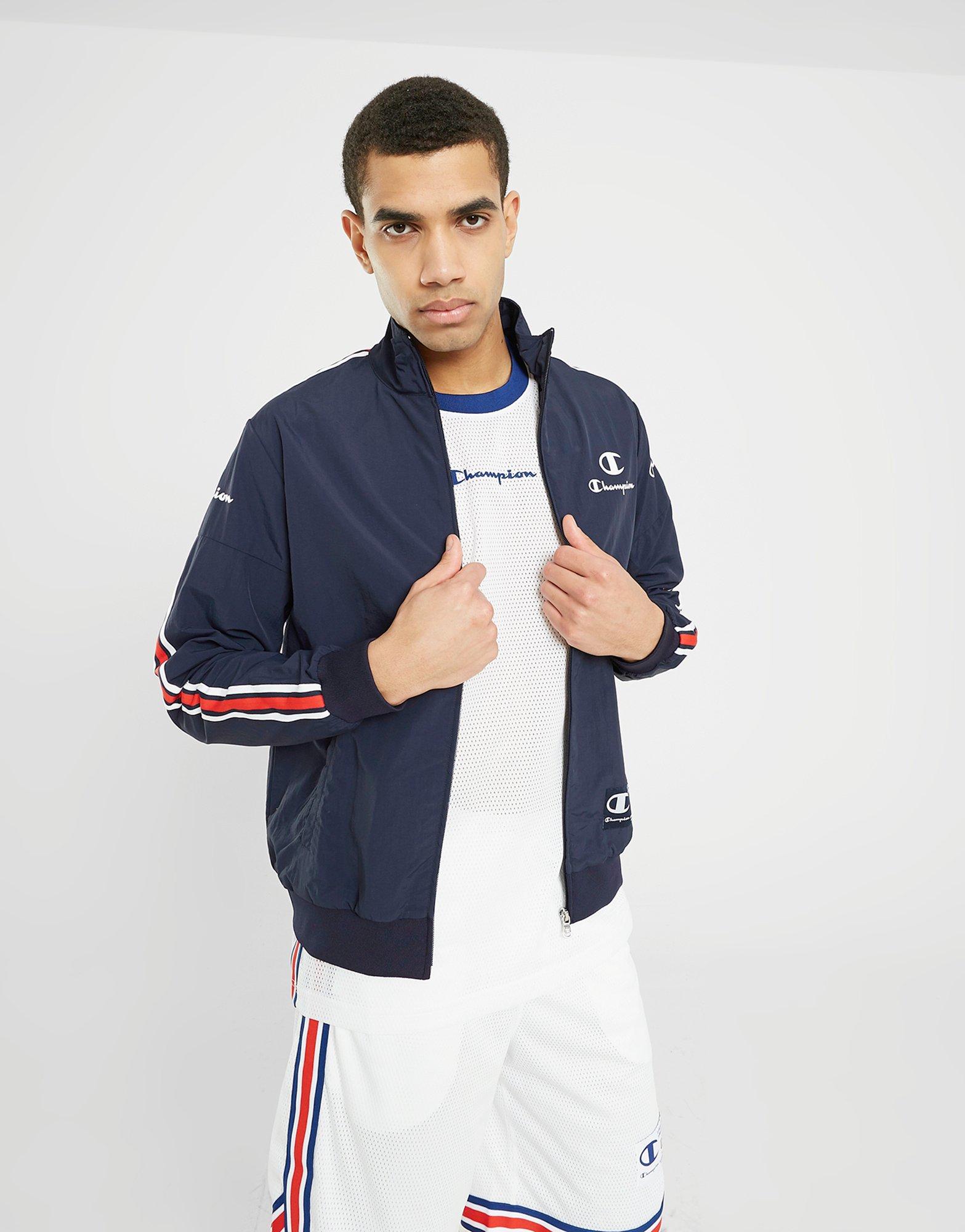 Мъжка блуза CHAMPION СУИТЧЪР СЪС ЗАКОПЧАВАНЕ   FULL ZIP SWEATSHIRT 218771BS501 Тъмносин