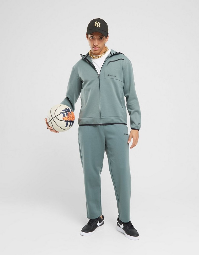 Pánské kalhoty CHAMPION KALHOTY  PANTS 219156GS510 Zelená