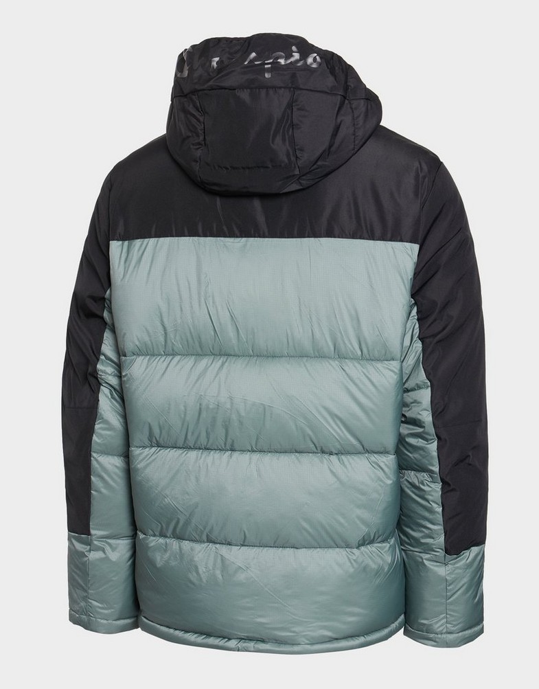 CHAMPION КУРТКА ЗИМОВА HOODED JACKET 219190GS510 Чорний