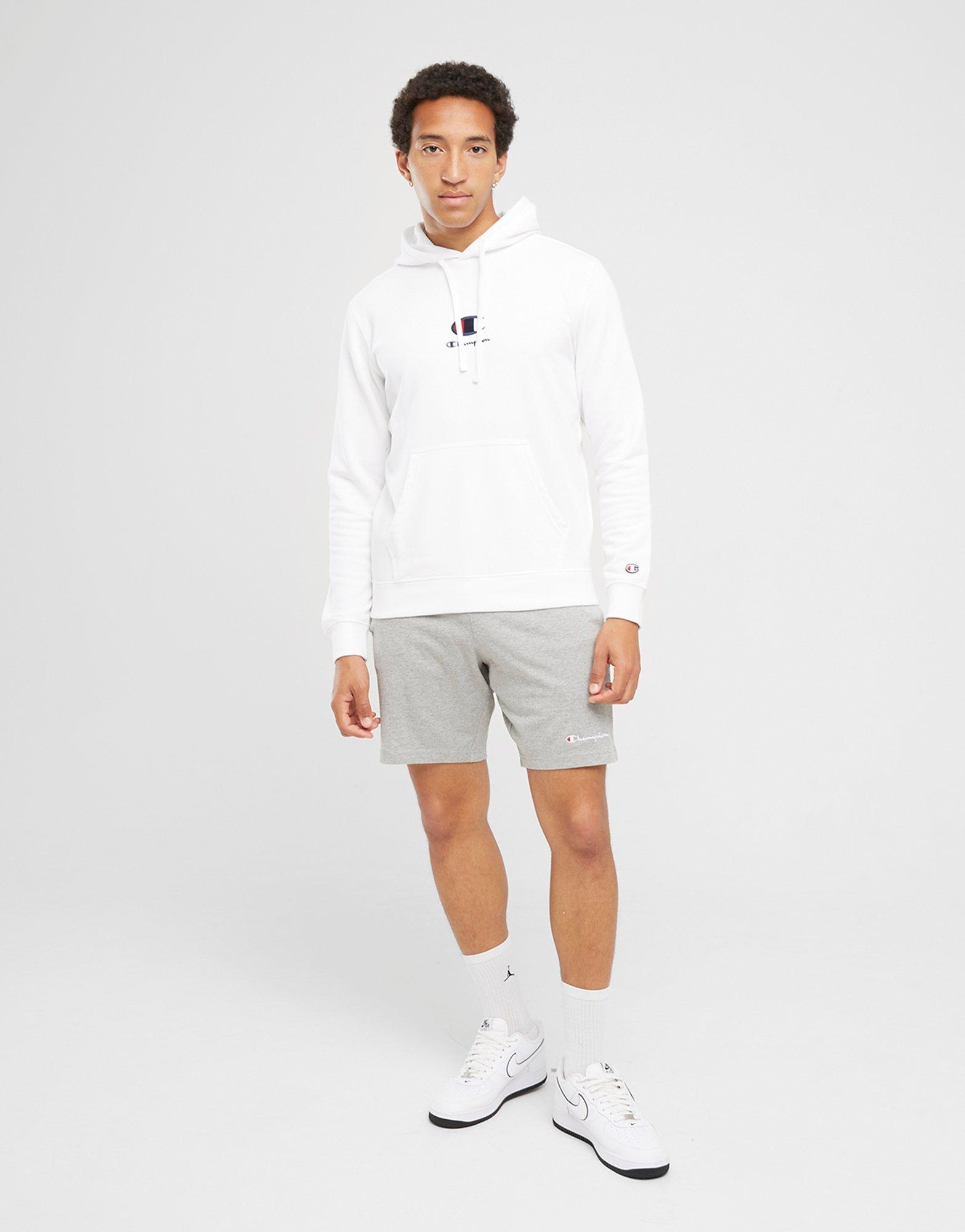 Мъжка блуза CHAMPION СУИТЧЪР С КАЧУЛКА HOODED SWEATSHIRT 219845WW001 Бял