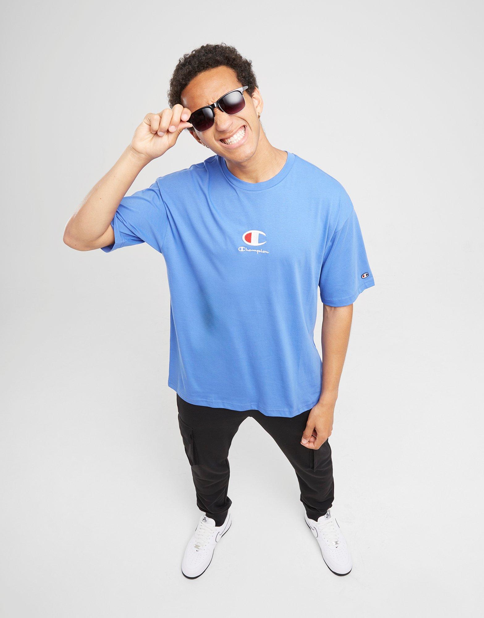 CHAMPION T-SHIRT CREWNECK T-SHIRT 219847BS050 | kolor