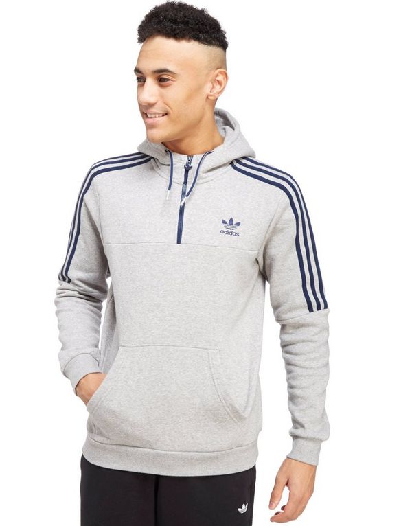 adidas originals trefoil half zip hoodie adidas originals trefoil half zip hoodie