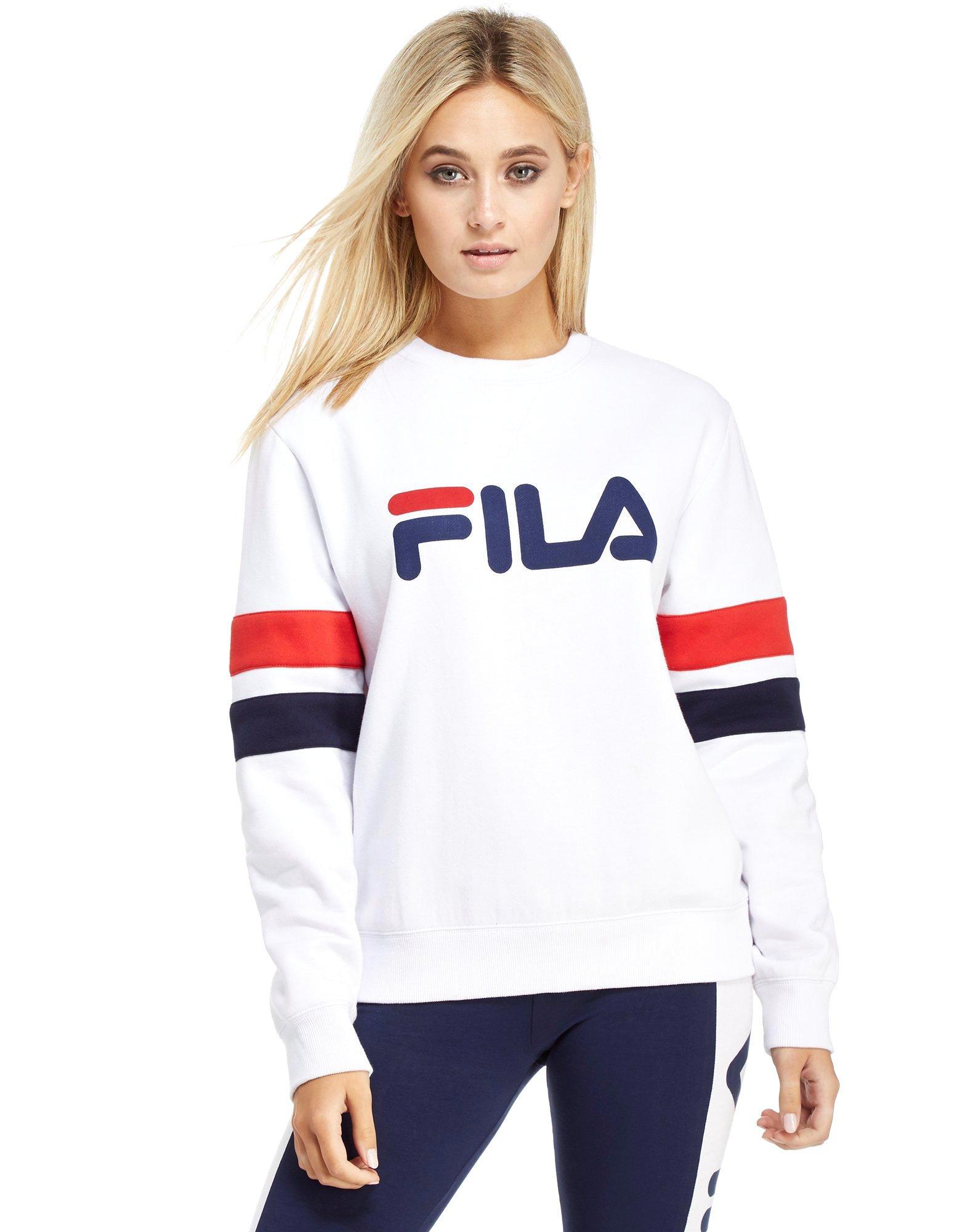 pull fila femme marron