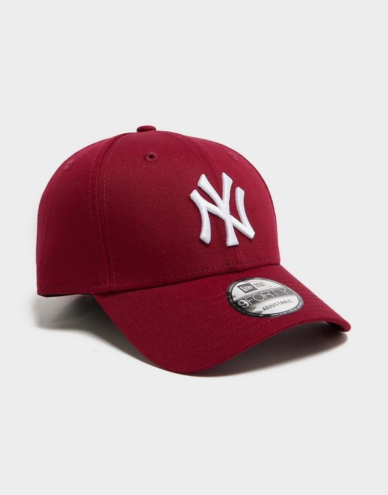 Férfi sapká NEW ERA SAPKA LEAGUE ESSENTIAL 9FORTY NYY PURPLE NEW YORK YA 80636012 Bordó